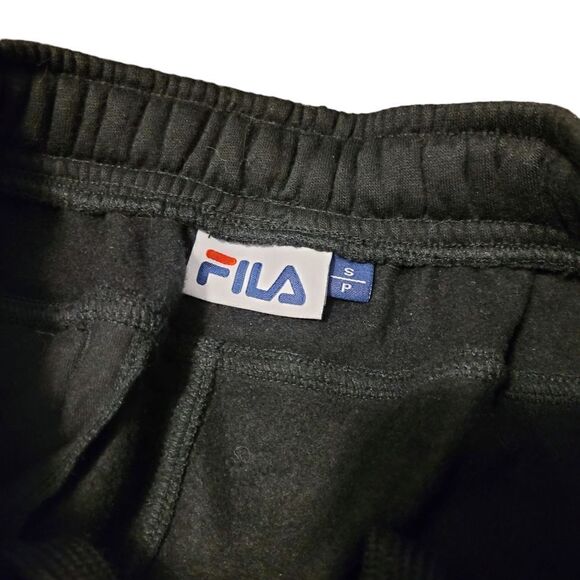 2/$20 Vintage 90s Fila Black Sweatpants Size: Small - Picture 3 of 5